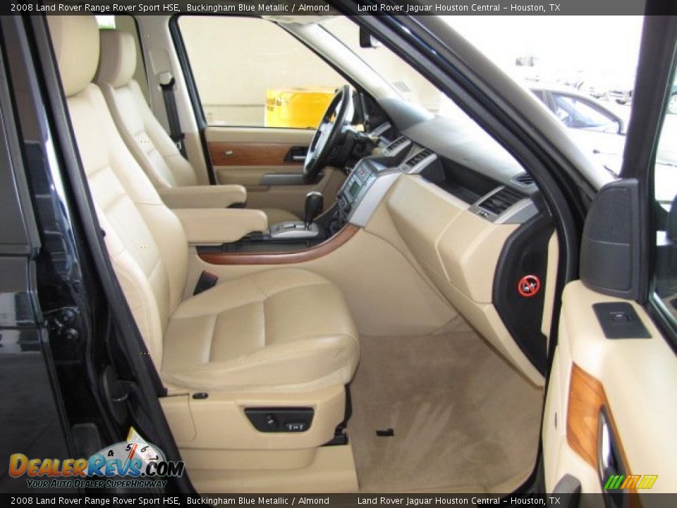 2008 Land Rover Range Rover Sport HSE Buckingham Blue Metallic / Almond Photo #21