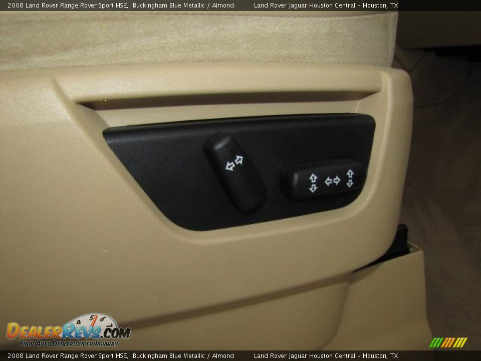2008 Land Rover Range Rover Sport HSE Buckingham Blue Metallic / Almond Photo #22