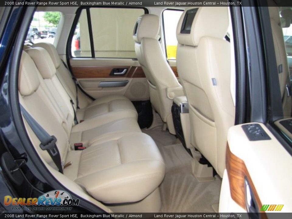 2008 Land Rover Range Rover Sport HSE Buckingham Blue Metallic / Almond Photo #23