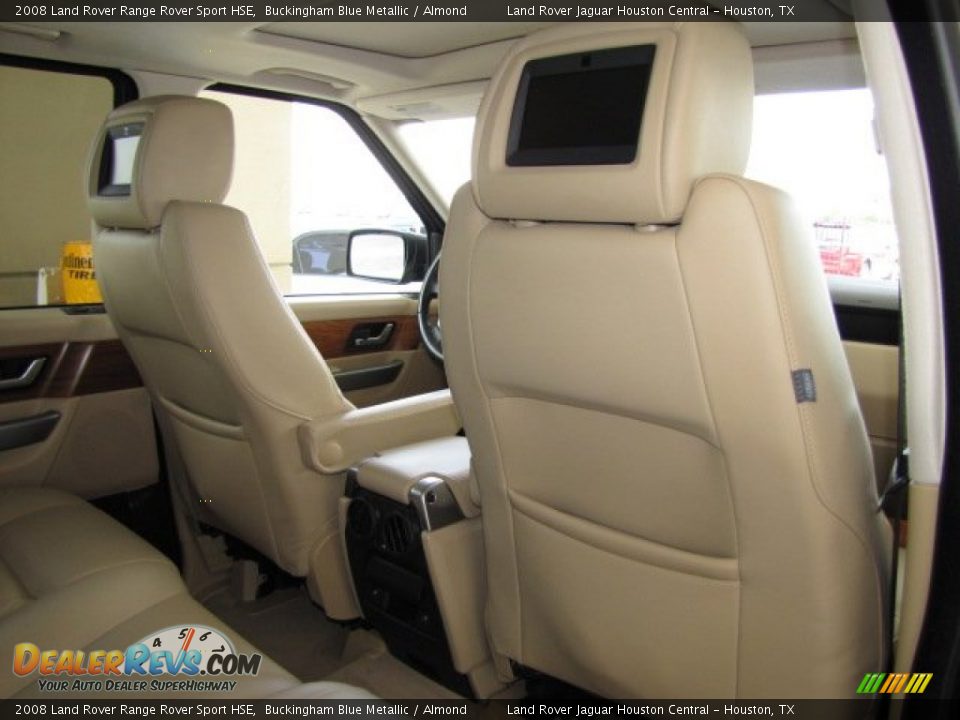 2008 Land Rover Range Rover Sport HSE Buckingham Blue Metallic / Almond Photo #24