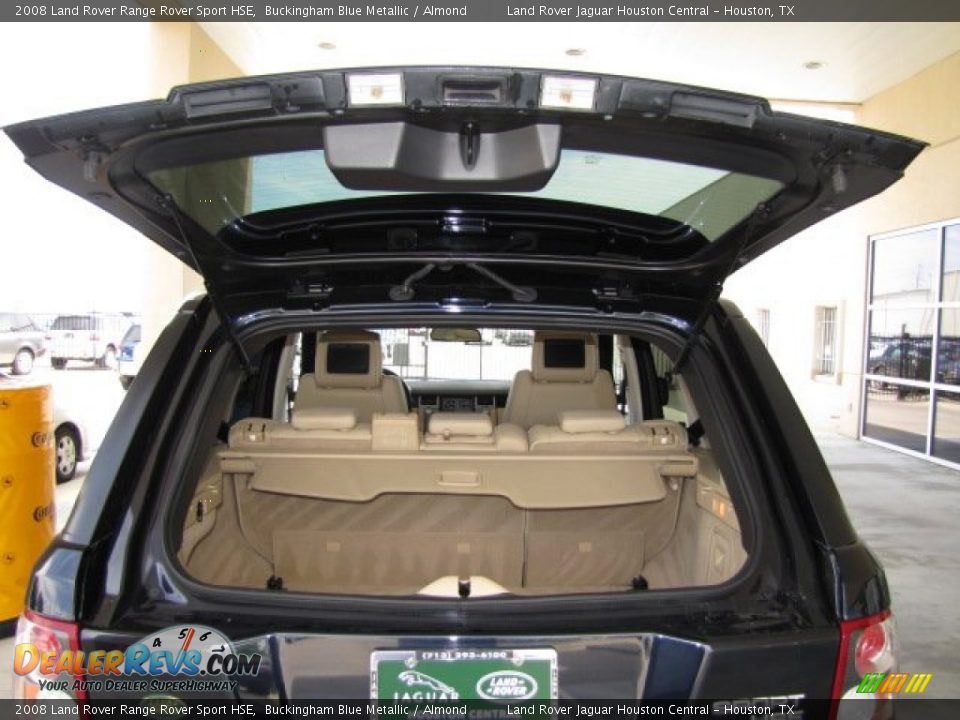 2008 Land Rover Range Rover Sport HSE Buckingham Blue Metallic / Almond Photo #25