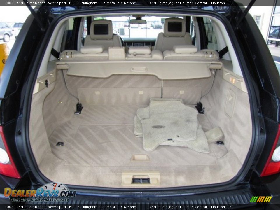 2008 Land Rover Range Rover Sport HSE Buckingham Blue Metallic / Almond Photo #26