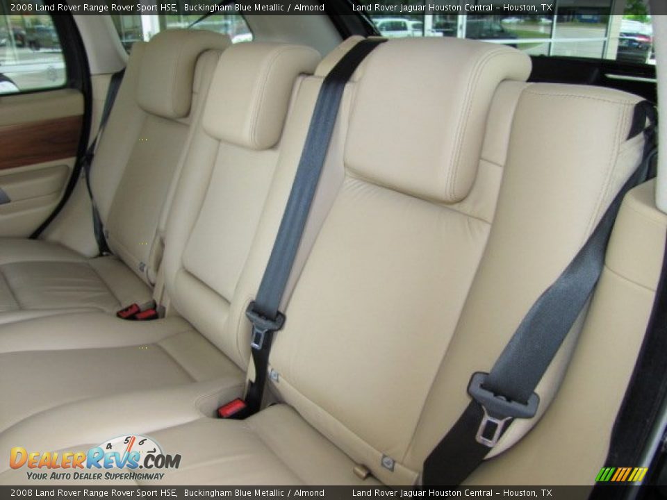 2008 Land Rover Range Rover Sport HSE Buckingham Blue Metallic / Almond Photo #27