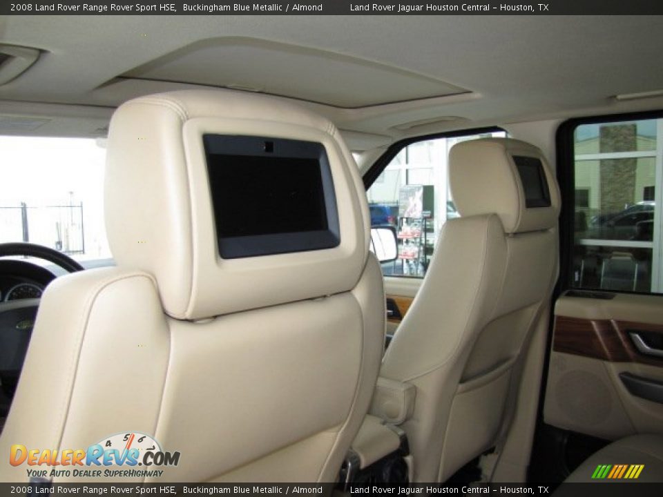 2008 Land Rover Range Rover Sport HSE Buckingham Blue Metallic / Almond Photo #28