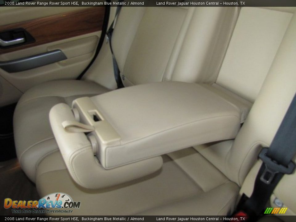 2008 Land Rover Range Rover Sport HSE Buckingham Blue Metallic / Almond Photo #29