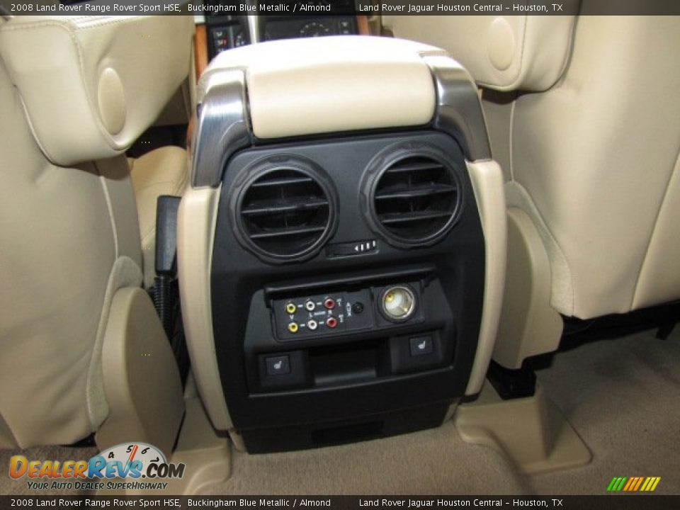2008 Land Rover Range Rover Sport HSE Buckingham Blue Metallic / Almond Photo #30