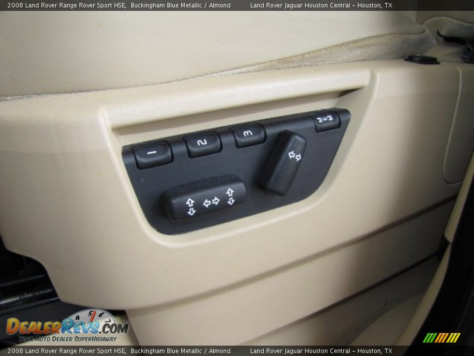 2008 Land Rover Range Rover Sport HSE Buckingham Blue Metallic / Almond Photo #34
