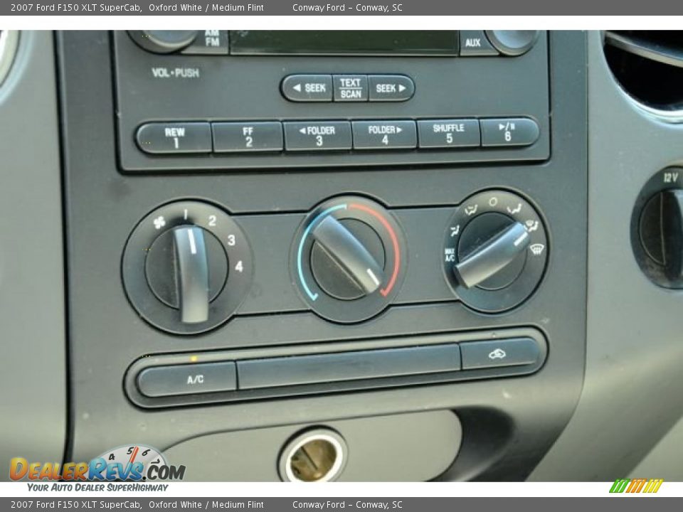 2007 Ford F150 XLT SuperCab Oxford White / Medium Flint Photo #23