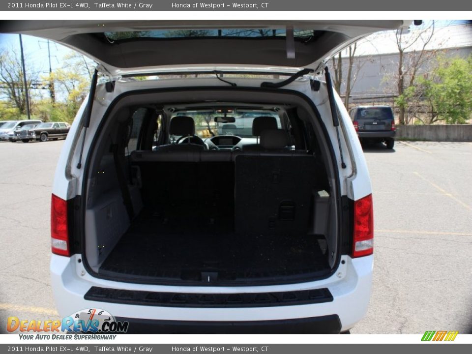 2011 Honda Pilot EX-L 4WD Taffeta White / Gray Photo #8