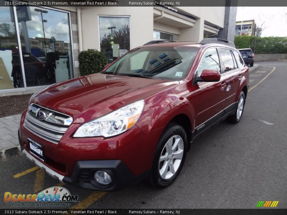 2013 Subaru Outback 2.5i Premium Venetian Red Pearl / Black Photo #1
