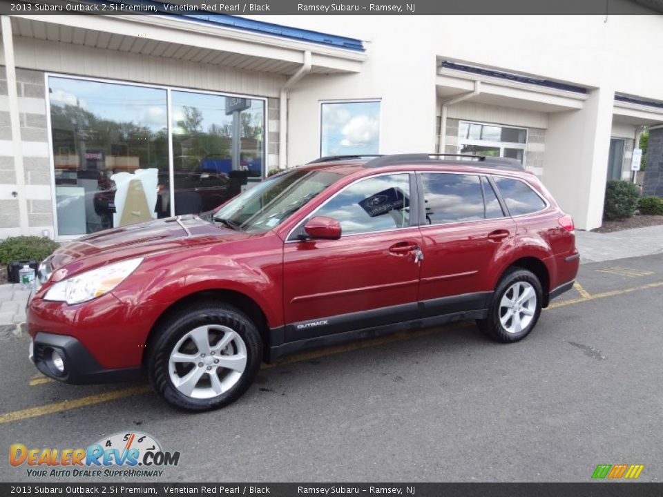 2013 Subaru Outback 2.5i Premium Venetian Red Pearl / Black Photo #2