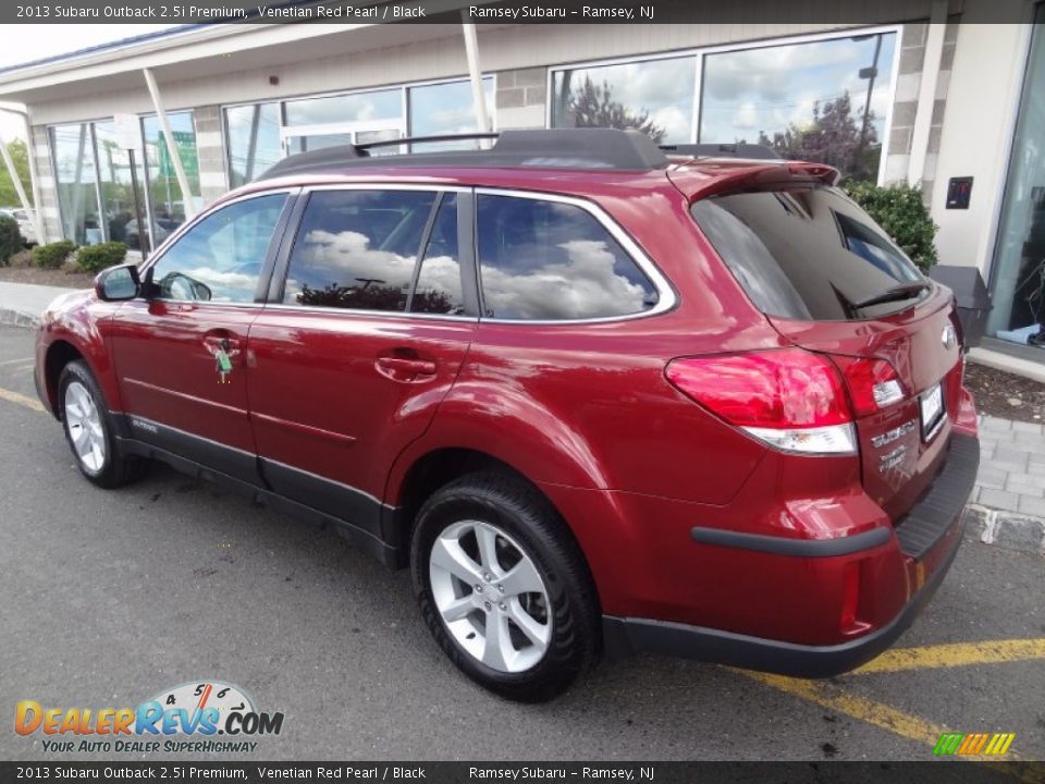 2013 Subaru Outback 2.5i Premium Venetian Red Pearl / Black Photo #4