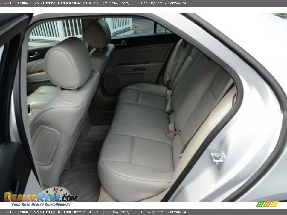 2011 Cadillac STS V6 Luxury Radiant Silver Metallic / Light Gray/Ebony Photo #12