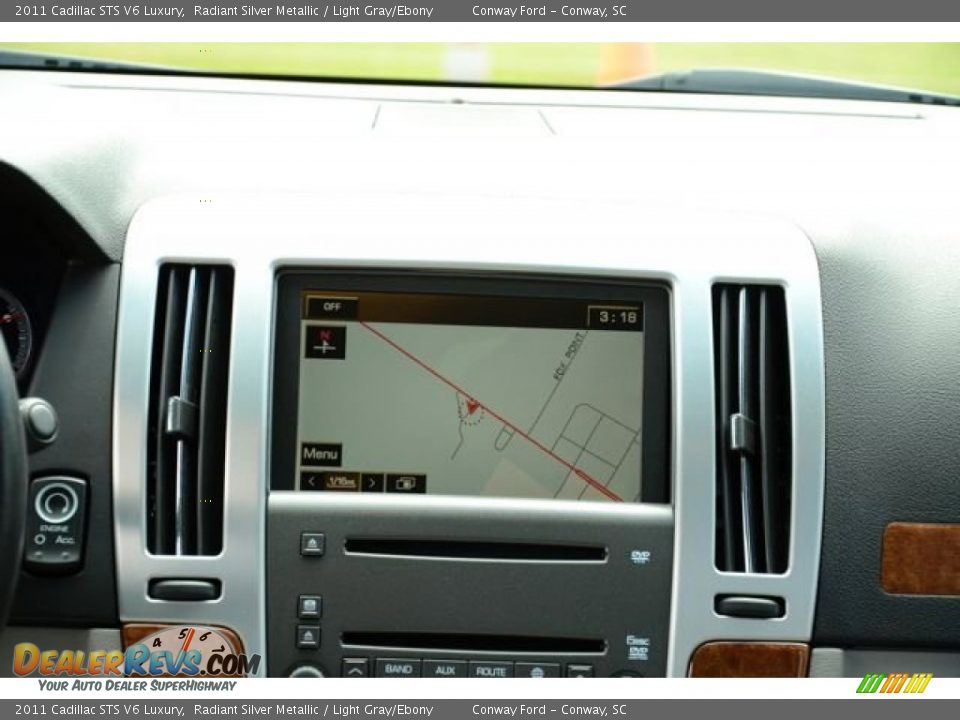 2011 Cadillac STS V6 Luxury Radiant Silver Metallic / Light Gray/Ebony Photo #15