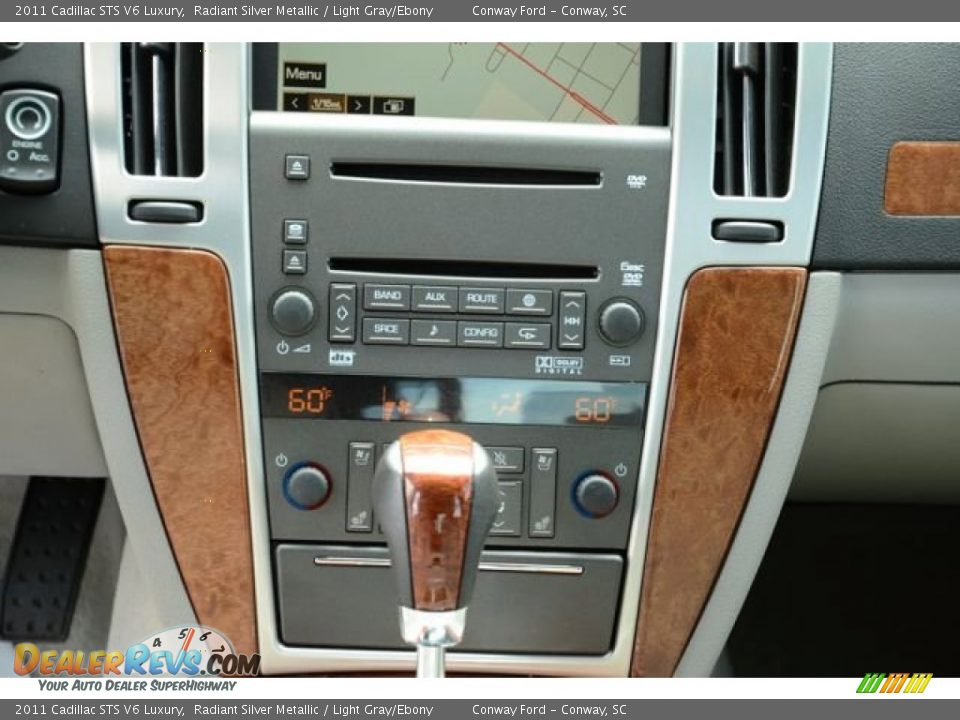 2011 Cadillac STS V6 Luxury Radiant Silver Metallic / Light Gray/Ebony Photo #16