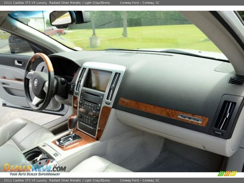 2011 Cadillac STS V6 Luxury Radiant Silver Metallic / Light Gray/Ebony Photo #21