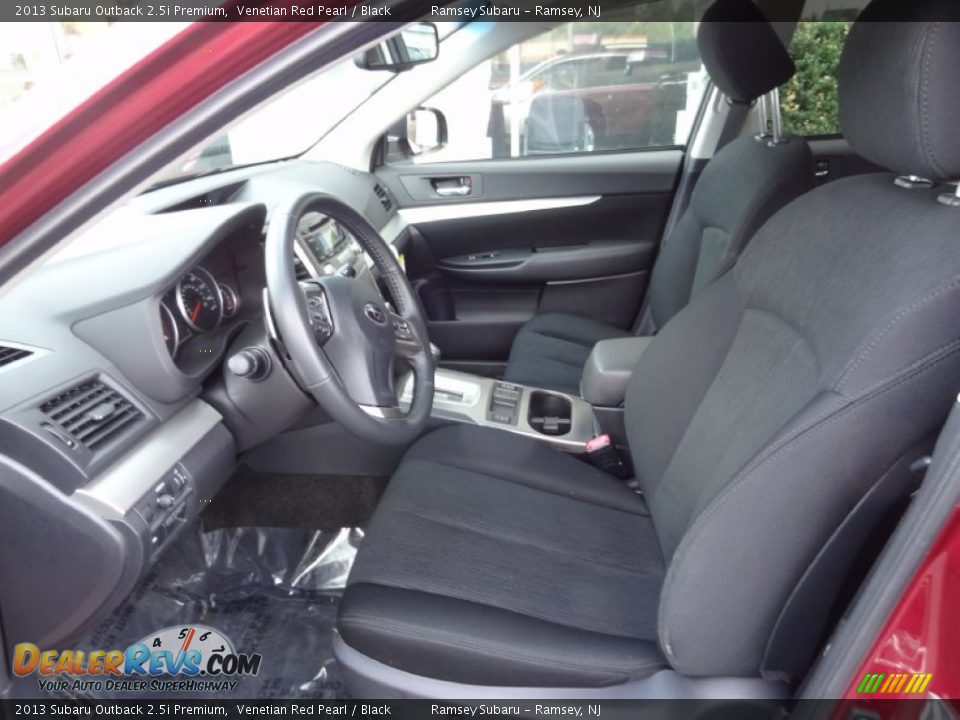 2013 Subaru Outback 2.5i Premium Venetian Red Pearl / Black Photo #14