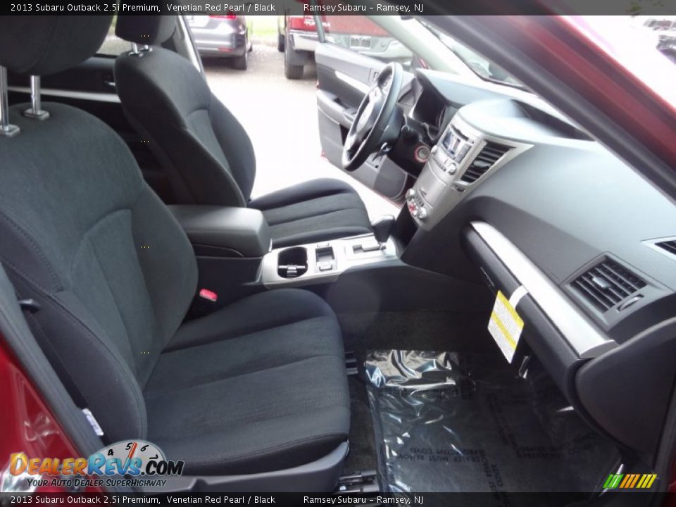 2013 Subaru Outback 2.5i Premium Venetian Red Pearl / Black Photo #21