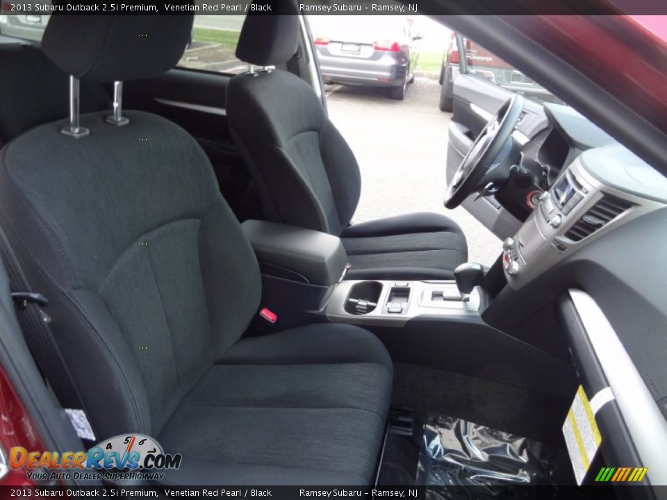 2013 Subaru Outback 2.5i Premium Venetian Red Pearl / Black Photo #23