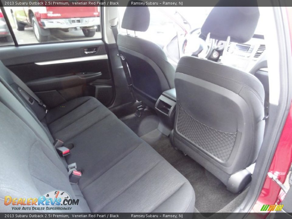 2013 Subaru Outback 2.5i Premium Venetian Red Pearl / Black Photo #25