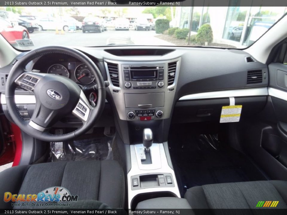 2013 Subaru Outback 2.5i Premium Venetian Red Pearl / Black Photo #31