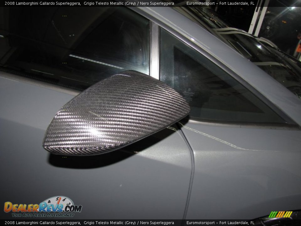 2008 Lamborghini Gallardo Superleggera Grigio Telesto Metallic (Grey) / Nero Superleggera Photo #13