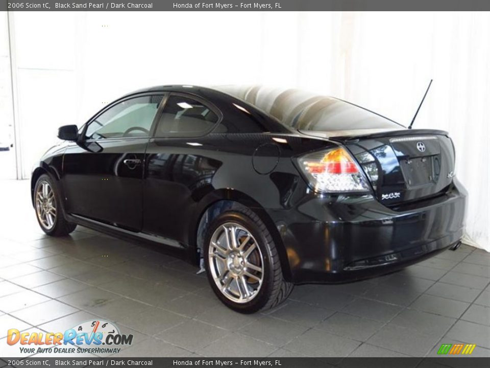 2006 Scion tC Black Sand Pearl / Dark Charcoal Photo #5