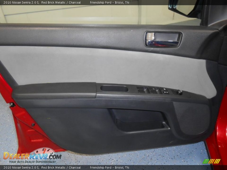 2010 Nissan Sentra 2.0 S Red Brick Metallic / Charcoal Photo #13