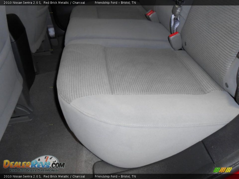 2010 Nissan Sentra 2.0 S Red Brick Metallic / Charcoal Photo #15