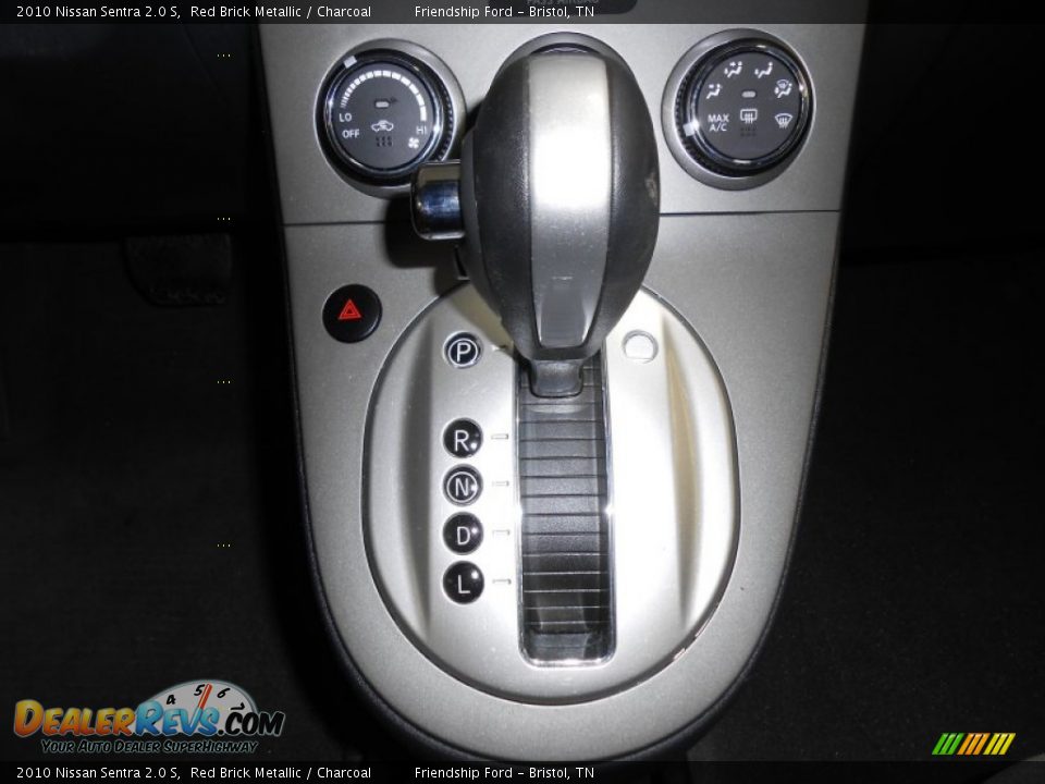 2010 Nissan Sentra 2.0 S Red Brick Metallic / Charcoal Photo #26