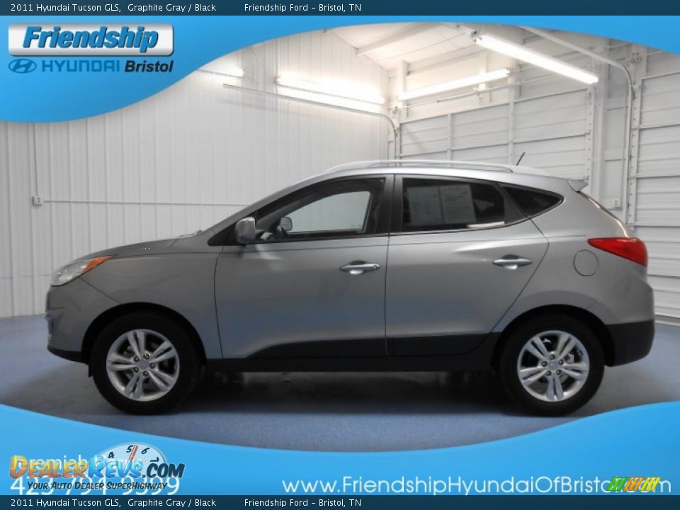 2011 Hyundai Tucson GLS Graphite Gray / Black Photo #1