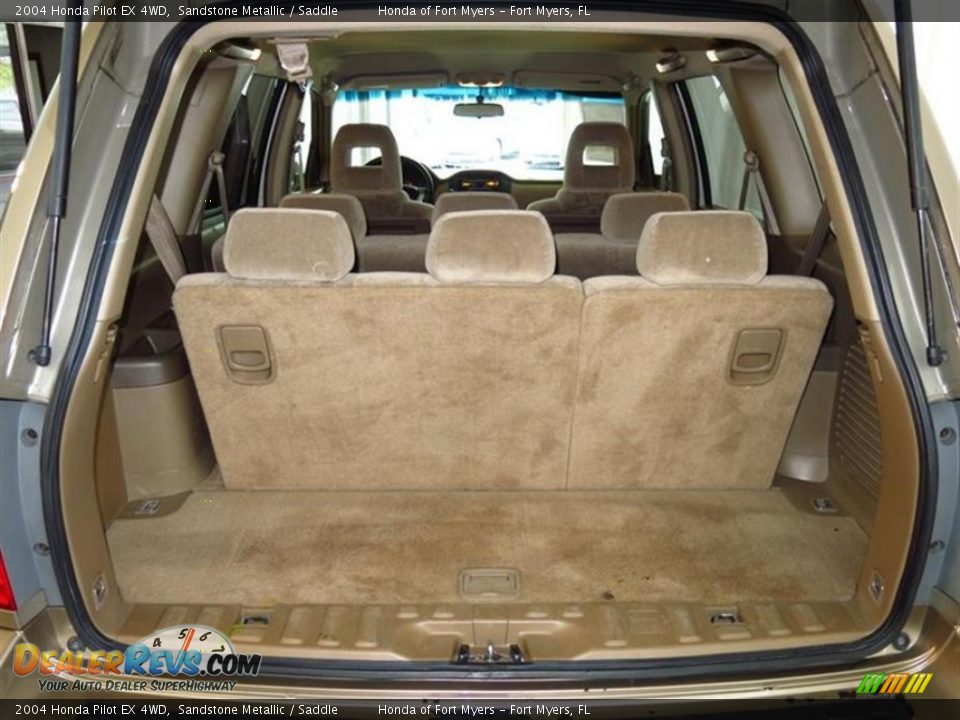2004 Honda Pilot EX 4WD Sandstone Metallic / Saddle Photo #9
