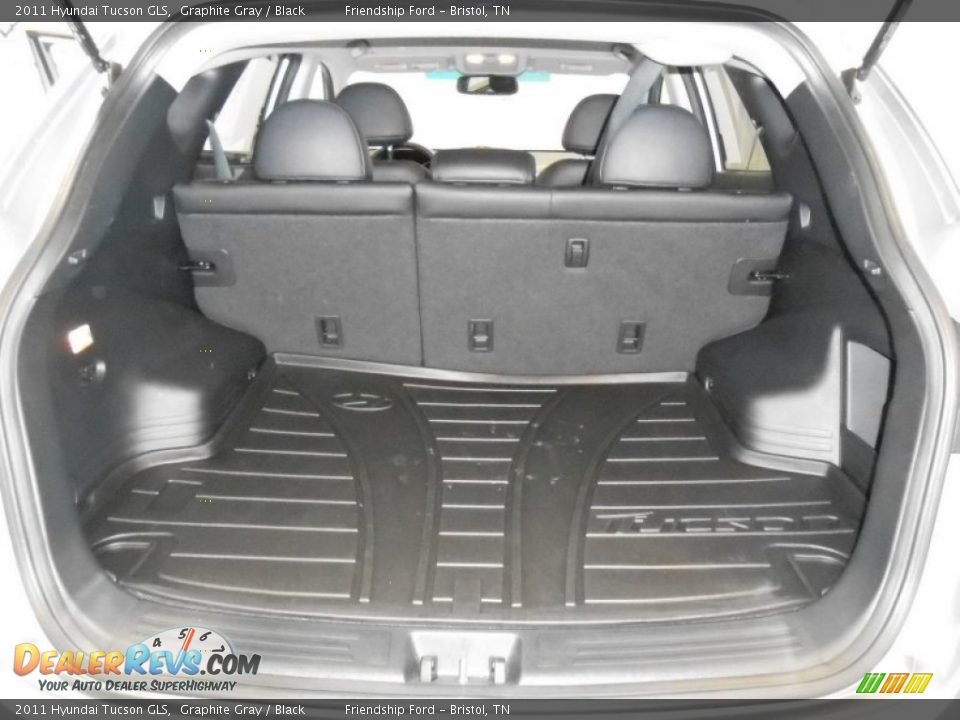 2011 Hyundai Tucson GLS Graphite Gray / Black Photo #10