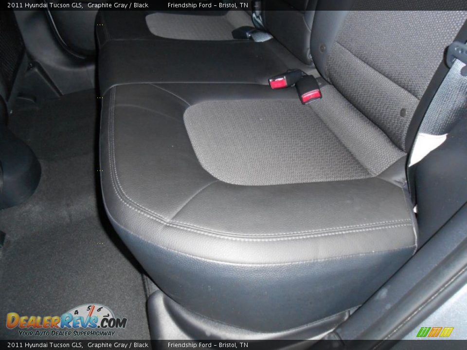 2011 Hyundai Tucson GLS Graphite Gray / Black Photo #15