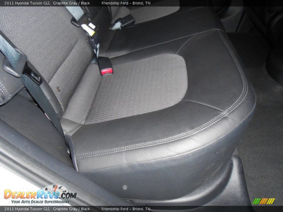 2011 Hyundai Tucson GLS Graphite Gray / Black Photo #18