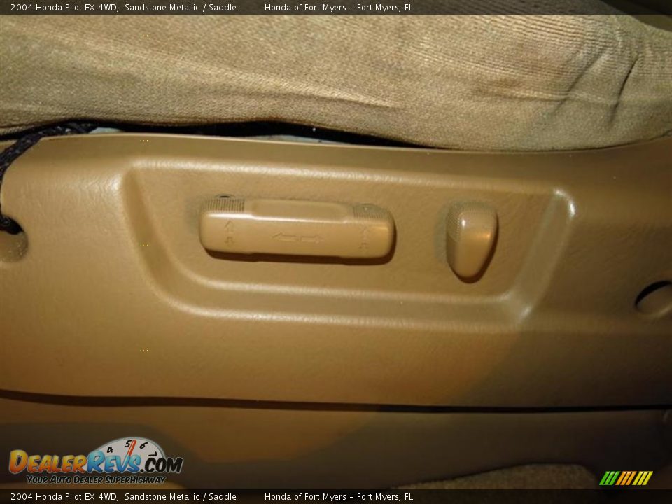 2004 Honda Pilot EX 4WD Sandstone Metallic / Saddle Photo #19
