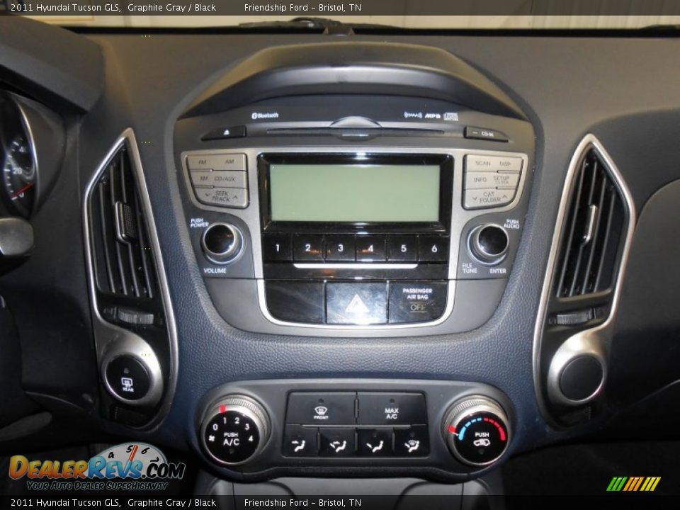 2011 Hyundai Tucson GLS Graphite Gray / Black Photo #24