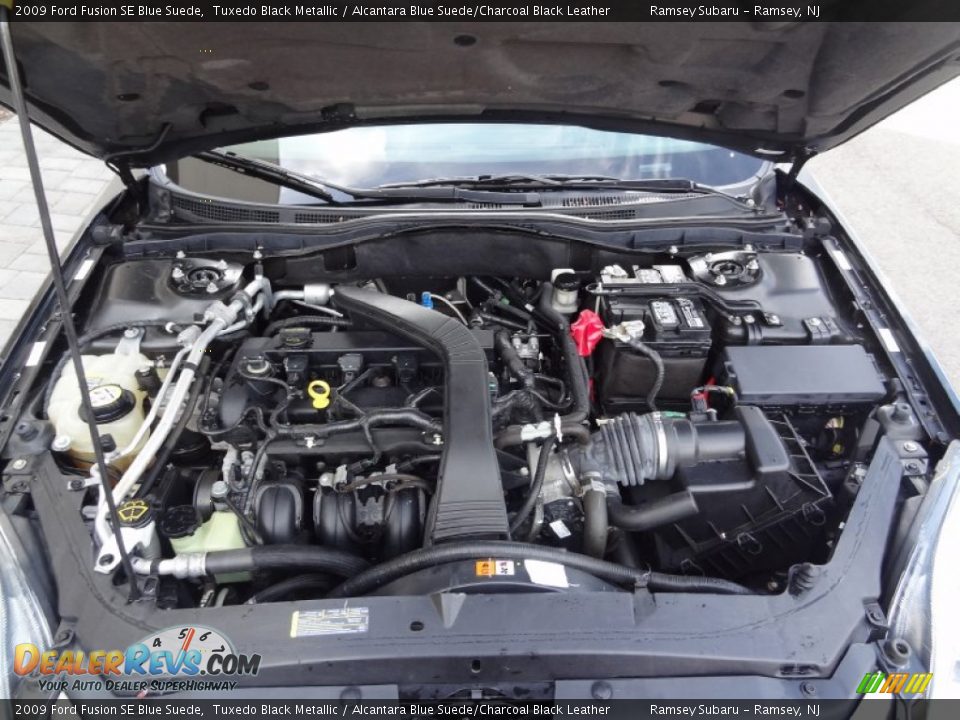 2009 Ford Fusion SE Blue Suede 2.3 Liter DOHC 16-Valve Duratec 4 Cylinder Engine Photo #31