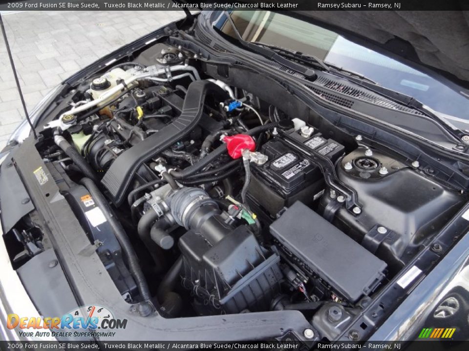 2009 Ford Fusion SE Blue Suede 2.3 Liter DOHC 16-Valve Duratec 4 Cylinder Engine Photo #32