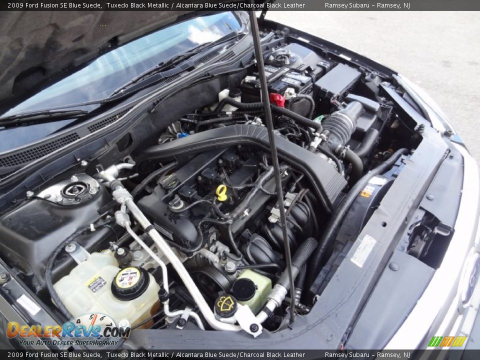 2009 Ford Fusion SE Blue Suede 2.3 Liter DOHC 16-Valve Duratec 4 Cylinder Engine Photo #33