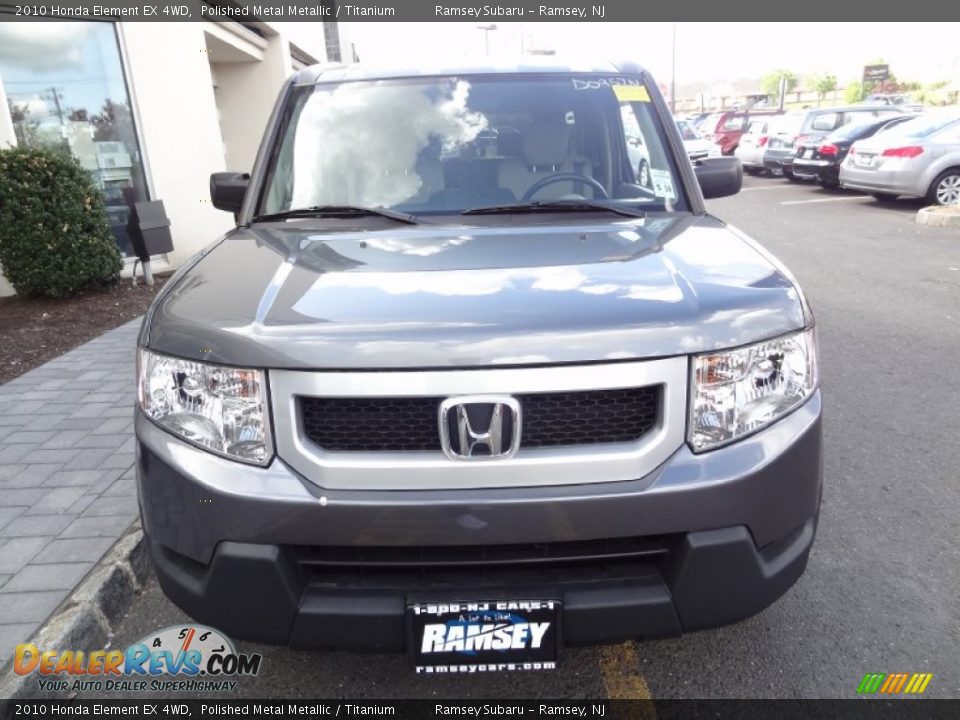 2010 Honda Element EX 4WD Polished Metal Metallic / Titanium Photo #11