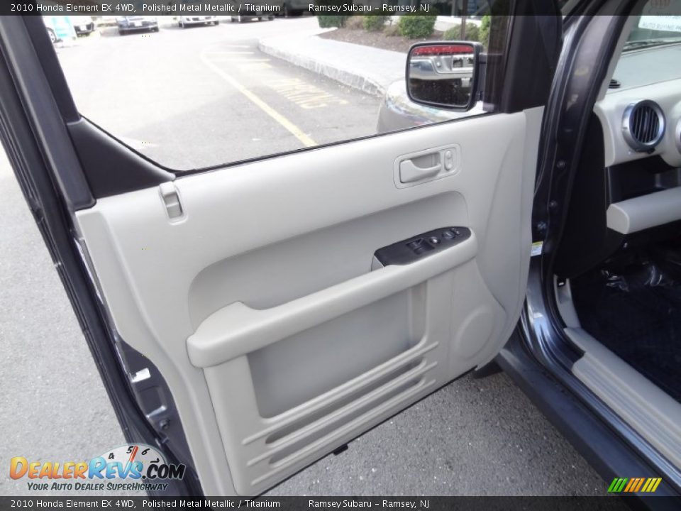 2010 Honda Element EX 4WD Polished Metal Metallic / Titanium Photo #19