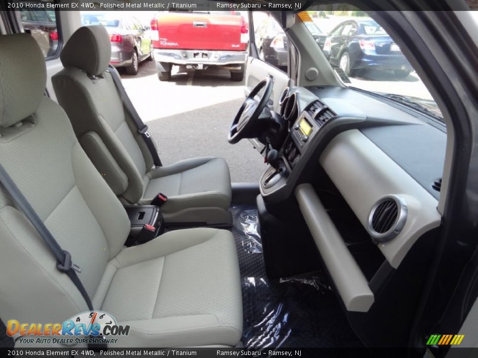 2010 Honda Element EX 4WD Polished Metal Metallic / Titanium Photo #20