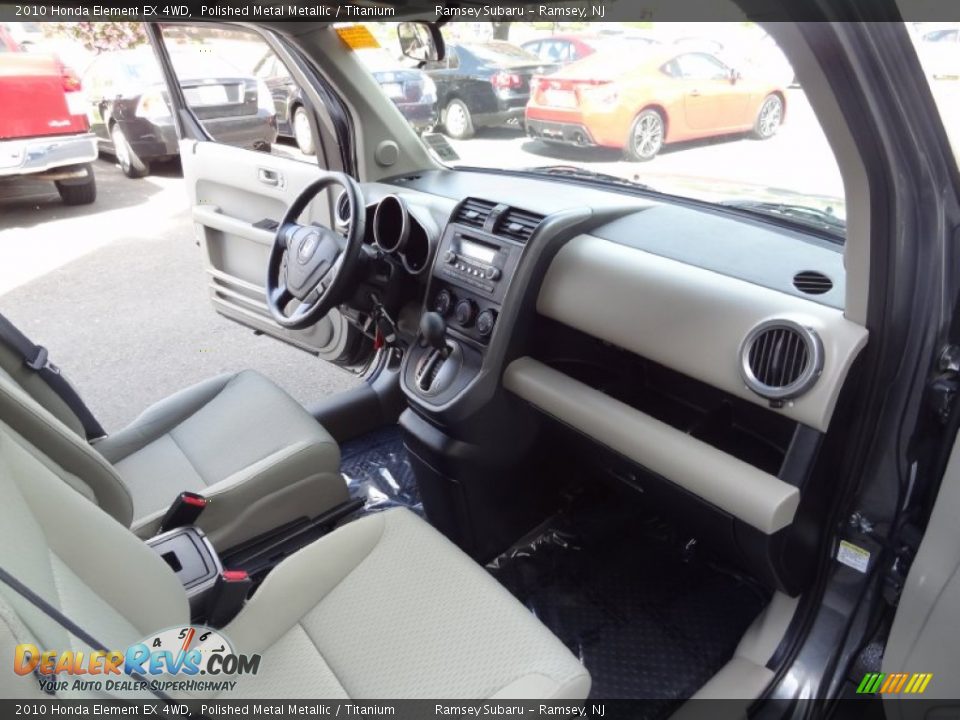 2010 Honda Element EX 4WD Polished Metal Metallic / Titanium Photo #21