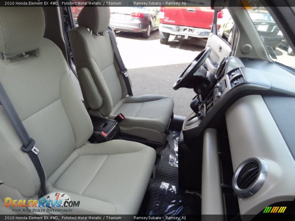 2010 Honda Element EX 4WD Polished Metal Metallic / Titanium Photo #22