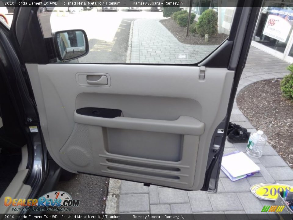 2010 Honda Element EX 4WD Polished Metal Metallic / Titanium Photo #26