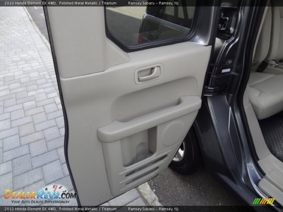 2010 Honda Element EX 4WD Polished Metal Metallic / Titanium Photo #27