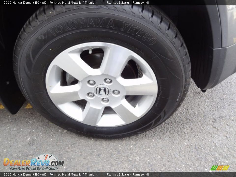 2010 Honda Element EX 4WD Polished Metal Metallic / Titanium Photo #29