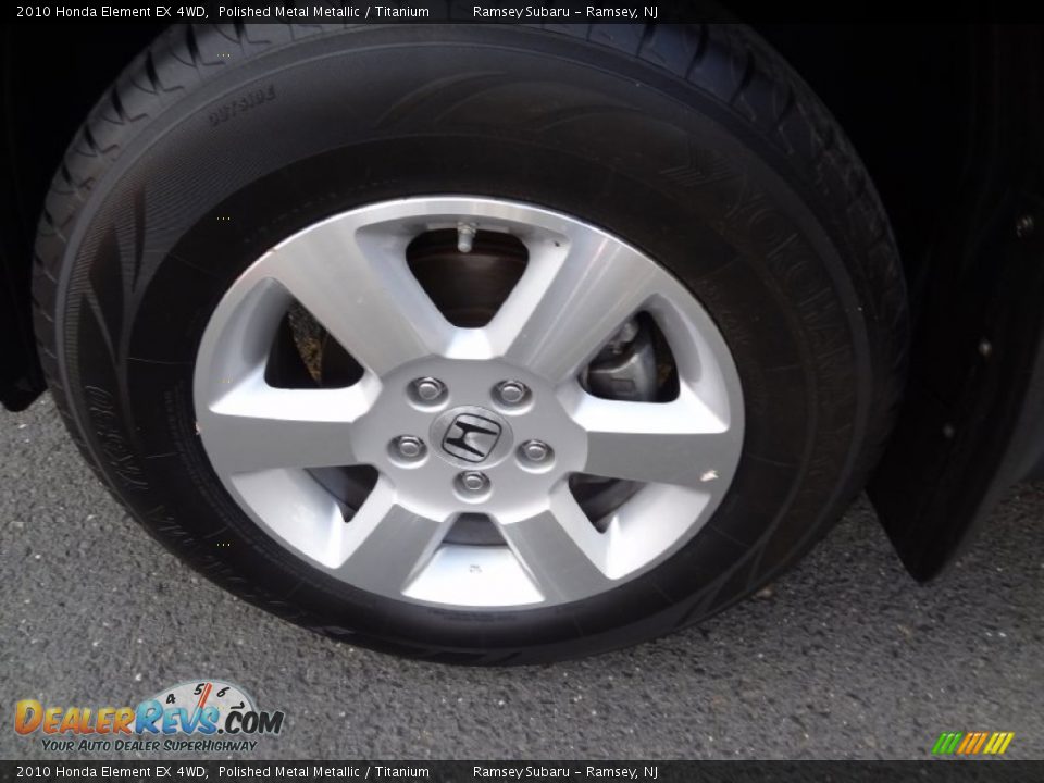 2010 Honda Element EX 4WD Polished Metal Metallic / Titanium Photo #32