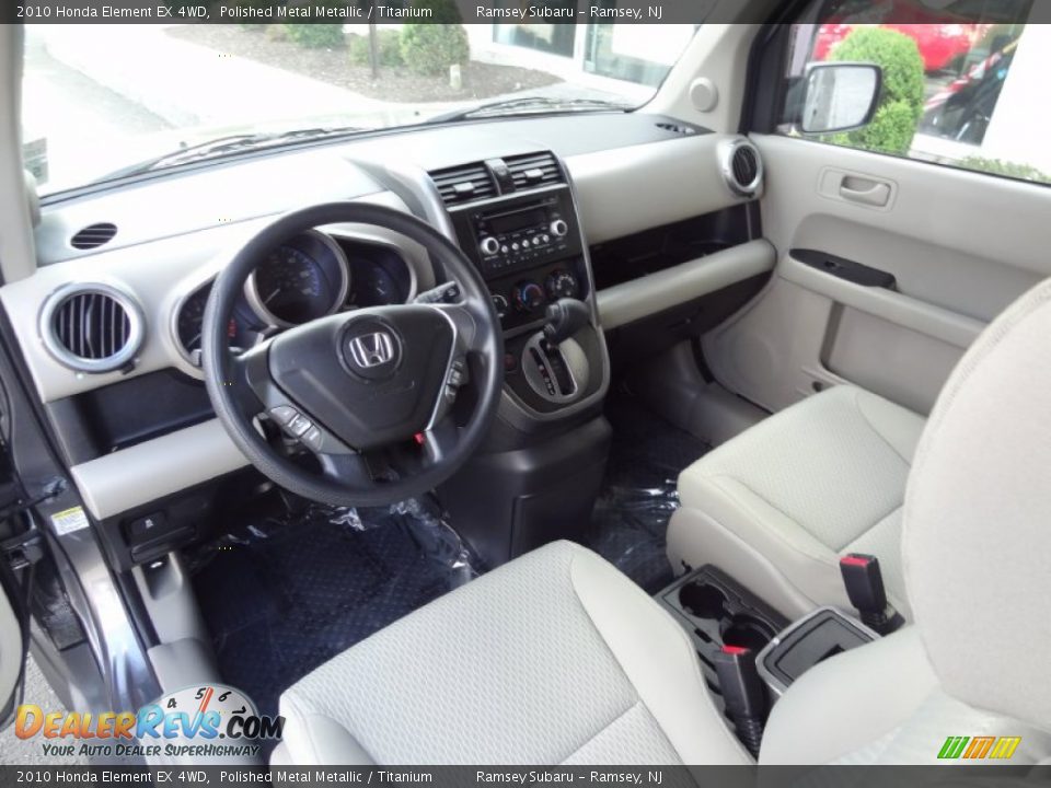 2010 Honda Element EX 4WD Polished Metal Metallic / Titanium Photo #33